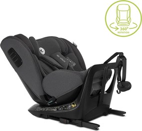 CAR SEAT MONZA GREY i-Size 40-150 CM ISOFIX, 360,