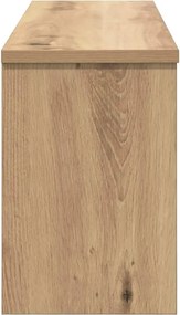 vidaXL Τοίχου Κρεμάστρα Artisan Oak 80 x 20 x 30 cm