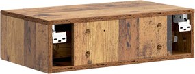 vidaXL Τραπεζάκι Τοίχου 59 x 34,5 x 17 εκ. Επεξεργασμένο Ξύλο