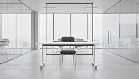 Τραπέζι συνεδρίου Rolleo-Leuko-140 x 80 x 73
