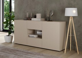 Έπιπλο Τηλεόρασης Ανθρακί Οξειδωμένο 121x43x57
