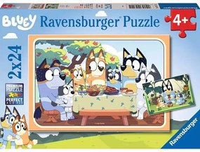 Παζλ Bluey 5711 2x24Τμχ. Multi Ravensburger