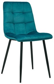 Καρέκλα Loris Πετρόλ 46 x 54.5 x 89