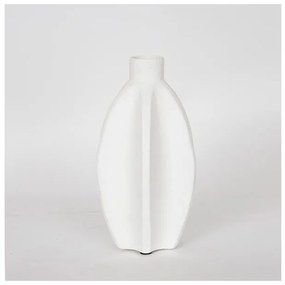 Βάζο Κεραμικό Λευκό 16.5x14.5x28cm 752-20256 Estheti-752-20256-Λευκό 752-20256