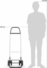 Καροτσάκι Αγορών Rolser Μπλε Εύκαμπτο (Ανακαινισμenα B)