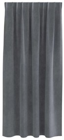 vidaXL Κουρτίνες με κουρτίνες 2 pcs Ανοιχτό γκρι 140 x 175 cm Βελούδο