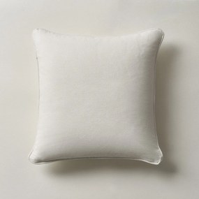 Μαξιλαροθήκη Διακοσμητική Valerie 381 Pure White Gofis Home 43X43 100% Βαμβάκι