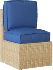 vidaXL Σετ Μαξιλαριών Πάγου 2 pcs Βασιλικό Μπλε Ύφασμα Όξφορντ