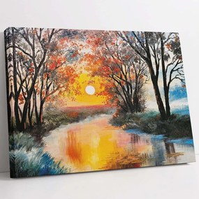 Πίνακας Καμβάς 651MRT1366 70x100cm Multi Wallity Οριζόντιοι Canvas