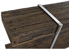 Έπιπλο Εισόδου DKD Home Decor Καφέ Ασημί 180 x 44 x 75 cm