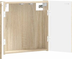 vidaXL Ντουλάπα Πινάκων Βελών ARNHEM Sonoma Δρυς Επεξεργασμένο Ξύλο