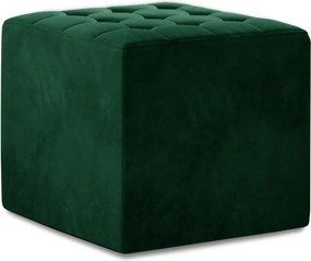 Πουφ Cristophe-Prasino - 40.00Χ40.00Χ41.00cm
