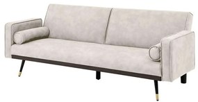 Καναπές - Κρεβάτι Τριθέσιος Click Ε9443,2 192x84x76cm Ecru