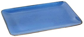 Πιατέλα Σερβιρίσματος Terra TLF108K6 30,5x21x2,5cm Blue Espiel Porcelain