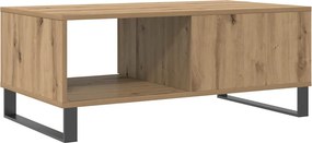 vidaXL Τραπεζάκι Σαλονιού Αρτισιανή Δρυς 90x50x36,5εκ Επεξεργασμ. Ξύλο