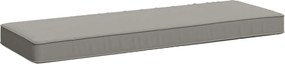 vidaXL Μαξιλάρια Πάγκου 2 Τεμαχίων VUGHT 2 pcs 100% Πολυεστέρας Γκρι