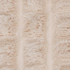 vidaXL Κουβέρτα Μπεζ 200 x 150 cm Μαλλί