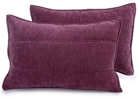 Ζεύγος Μαξιλαροθήκες Καπιτονέ (52x72) Nef-Nef Homeware Premium Paradise Rose