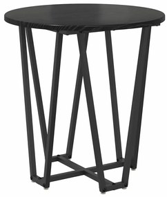 vidaXL Σετ βοηθητικά τραπεζάκια 2 pcs Μαύρη δρυς 50 x 50 x 50.5 cm