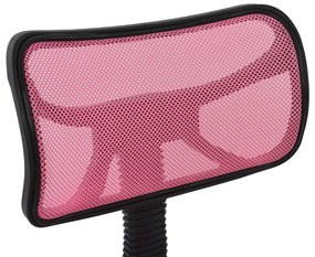 Καρέκλα Γραφείου Akhila Ροζ Ύφασμα Mesh 40,5x50,5x91,5 Εκ.