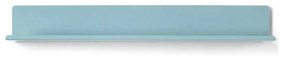 Μεταλλικό Ράφι The Ledge Large Ocean Γαλάζιο Χάλυβα H12xW85xD13cm Mustard Made