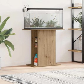 vidaXL Βάση Ενυδρείου Αρτισιανή Δρυς 36x75x72,5 εκ. Επεξεργασμένο Ξύλο