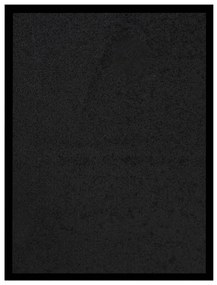 vidaXL Πατάκι Εισόδου Μαύρο 40 x 60 εκ.