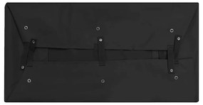 vidaXL Επένδυση Καροτσιού Κήπου Μαύρη 81 x 41 x 21 εκ.Υφασμάτινη