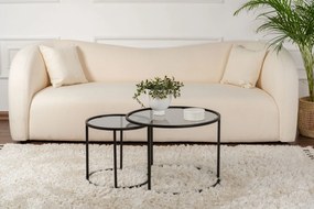 Coffee Table Set Aurum - 60, 42 - Black, Grey Black
Grey