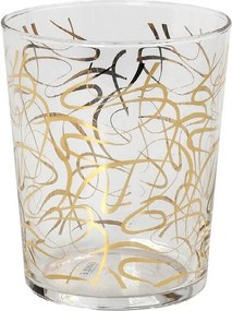 DIS. LUCIA ΠΟΤΗΡΙ ΝΕΡΟΥ ΜΕ ΧΡΥΣΟ ΣΧΕΔΙΟ 8,6Χ9ΕΚ 380CC