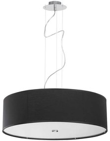 Φωτιστικό Οροφής VIviane III 6774 Black Nowodvorski Metal, Glass, Fabric