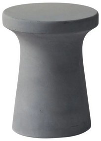 Σκαμπό Concrete Cement Grey Ε6205 D.35 H.45cm