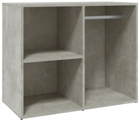 vidaXL Ντουλάπι Γκρι Σκυροδέματος 80 x 40 x 65 εκ. Επεξεργασμένο Ξύλο
