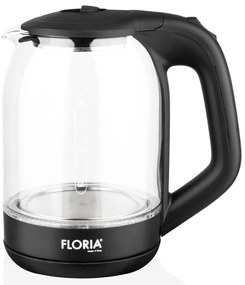 Zilan Ασύρματος γυάλινος βραστήρας νερού 1.7L 2200W Max ZLN3505