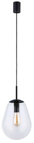 Φωτιστικό Οροφής Pear S 7800 E27 40W Black Nowodvorski Metal, Glass