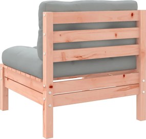 vidaXL Καναπές Κήπου Σετ 9 Τεμ. Μασίφ Ψευδοτσούγκα Ελάτης Μαξιλάρια