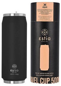 Ποτήρι Θερμός 500ml Estia Save The Aegean Midnight Black 01-7843