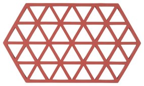 Σουπλά Triangles 36561 Για Ζεστά Σκεύη 24x14cm Burned Red Zone Denmark Σιλικόνη