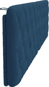 vidaXL Μαξιλάρι για Κεφαλάρι Μπλε 200 εκ. Υφασμάτινο