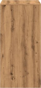 vidaXL Τραπέζι Μπαρ Αρτισιανή Δρυς 51x50x103,5 εκ. Επεξ. Ξύλο