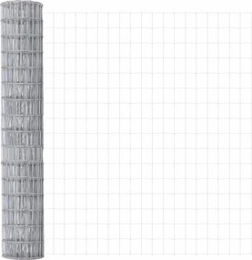 vidaXL Φράχτης Εuro 1,6 x 10 m Σίδηρος με επικάλυψη PVC