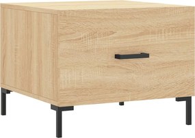 vidaXL Τραπεζάκια Σαλονιού 2 τεμ Sonoma Δρυς 50x50x40 εκ Επεξ. Ξύλο