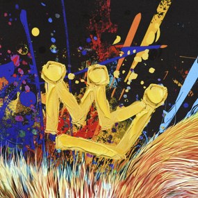 Καμβάς Home ESPRIT πολυστερίνη Καμβάς 63 x 3 x 93 cm