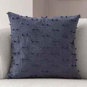 Μαξιλαροθήκη Διακοσμητική Tuffet 881PCR1649 Blue Aberto Design 43X43 Πολυέστερ