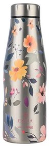 Estia Θερμός Παγούρι Travel Flask Save The Aegean 500ml Silver Botanic 01-31633