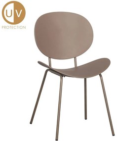 Καρέκλα Futura 27-0226 51x50x80.5cm Latte