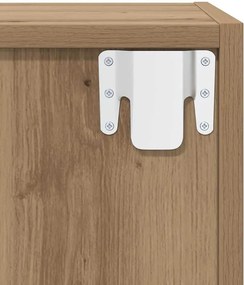vidaXL Σετ επίπλου τηλεόρασης 2 pcs Artisan Oak Επεξεργασμένο ξύλο
