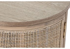 Τηλεόραση Home ESPRIT Φυσικό ξύλο καουτσούκ 120 x 43,5 x 60 cm