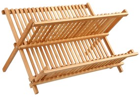 Πιατοθήκη Labon pakoworld bamboo φυσικό 42.5x33.5x25.5εκ - 199-000047