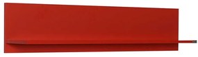 Ράφι Τοίχου Raf 11 Κόκκινο 120x20x25cm